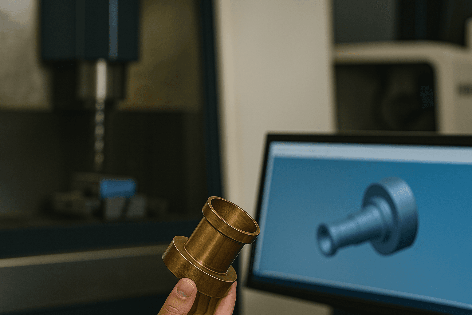 Custom machining prototype work