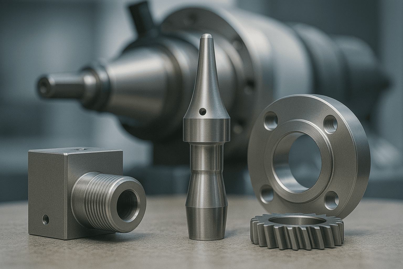 Industrial equipment machining and fabrication