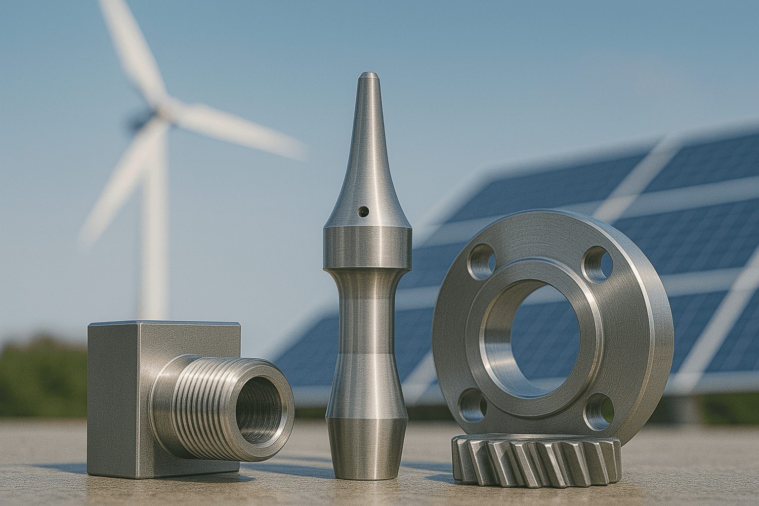 Wind turbine hub fabrication and renewable assemblies